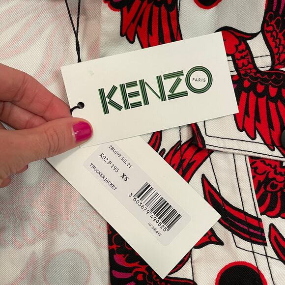 NEW Kenzo Flying Phoenix Jacket - Picture 3 of 8